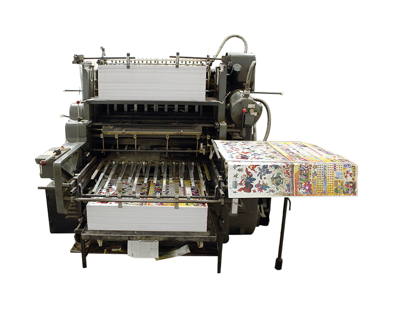 啤機不幹膠加工